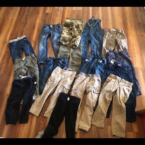 Lot of boys 5/5t pants/ jeans — great condition